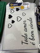 TAPETE COM FRASES EM PORTUGUES