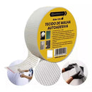 Fita Telada De Malha Fibra Drywall Reparos Rachaduras Parede