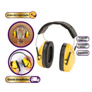 Abafador de Ruídos Anatômico e Leve para Uso Prolongado e Confortável