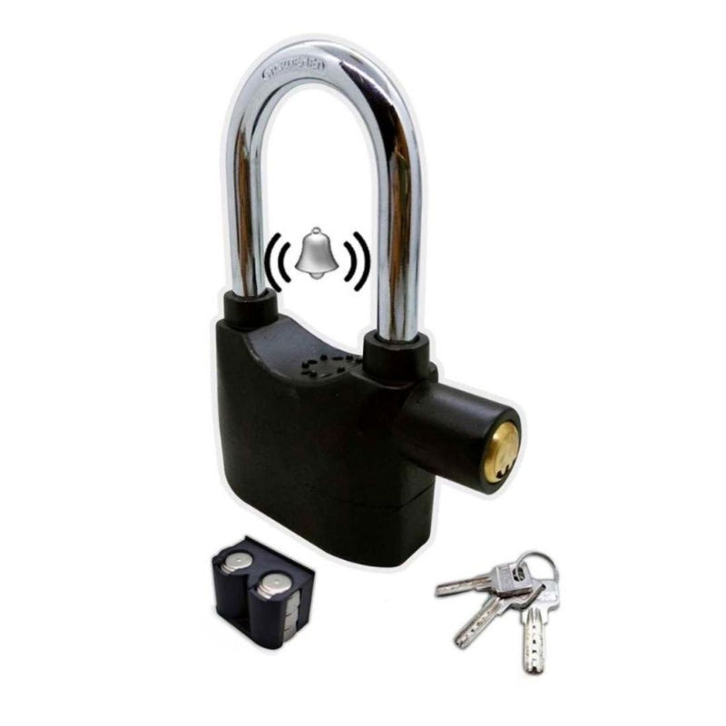 Cadeado AlarmaLock – Proteção Inteligente com Alerta Sonoro!