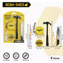 Conjunto De Ferramentas 5 Peças