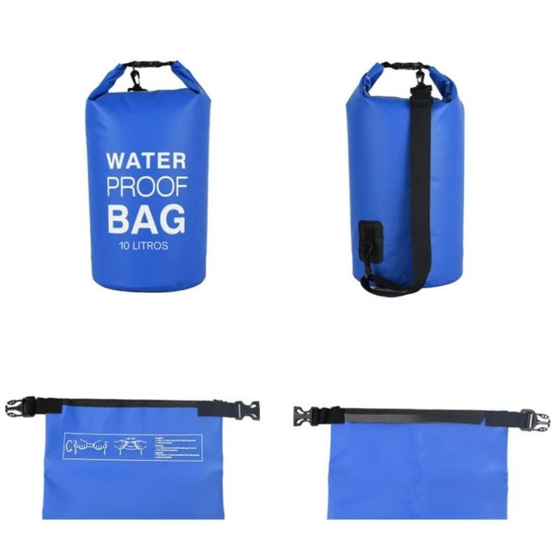 Bolsa Estanque Impermeável 10L – Proteja Seus Pertences em Qualquer Aventura!