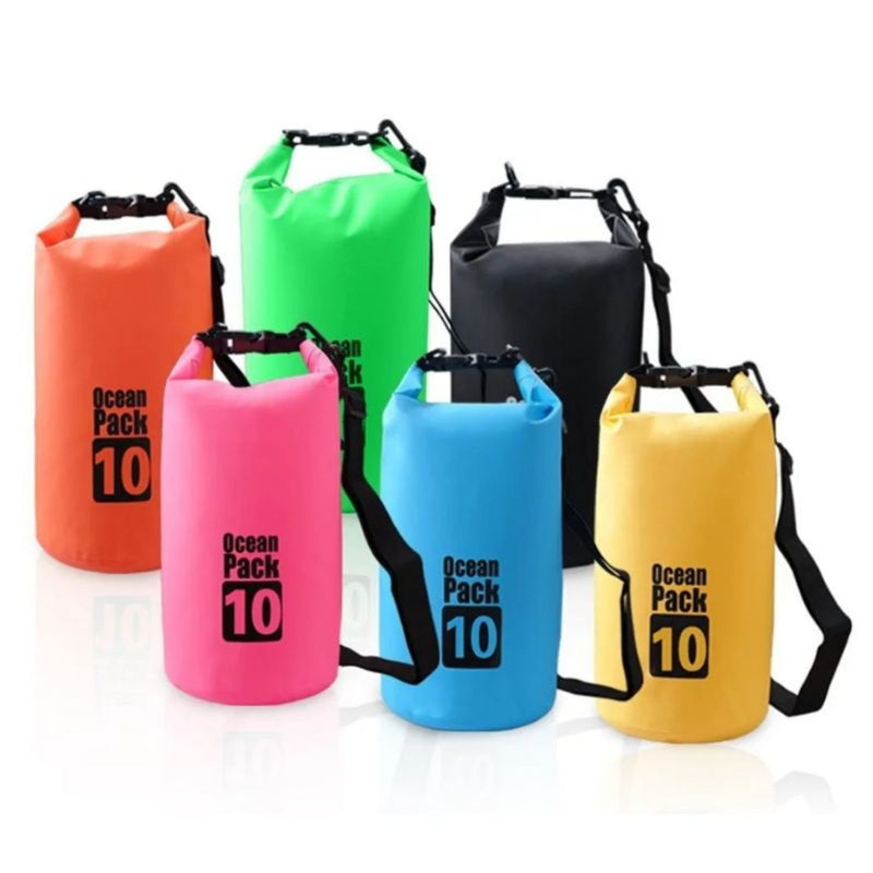 Bolsa Estanque Impermeável 10L – Proteja Seus Pertences em Qualquer Aventura!