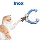 Alicate Pet Tesoura Corta Unhas com Mola em Aço Inox – Reduz Arranhões, Protege Móveis e Garante Conforto ao Caminhar