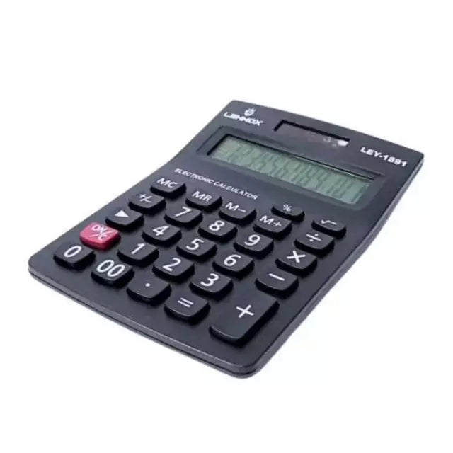 Calculadora Lehmox Média 12 dígitos Ley-1891