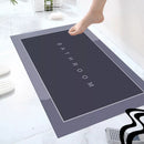 Tapete De Banho De Banheiro Absorvente, Tapete De Chuveiro Antiderrapante