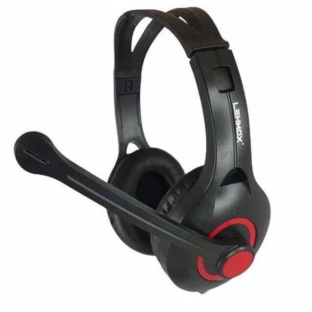Fone de Ouvido Gamer para PC PS4 Xbox com fio Original Lehmox