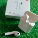 fones de ouvido sem fio bluetooth i7 TWS mini Android e iOS 5.0 com case recarregável branco
