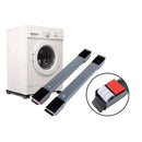 Suporte Geladeira Fogao Maquina De Lavar Base Carrinho Rodinhas Ajustavel