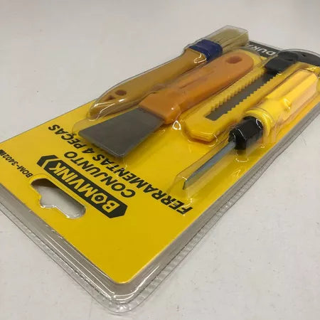 Conjunto De Ferramentas 4 Peças