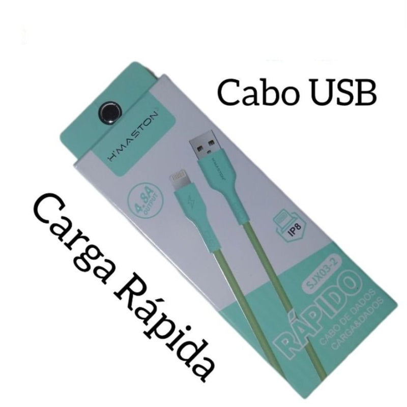 Cabo Tipo-C H-Maston 4.8A 1M – Carregamento Rápido e Seguro!