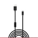 Cabo V8 para Controle PS4 Lehmox LEY-1527 – 1.8M de Liberdade para Jogar Sem Parar!