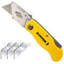 Estilete Dobrável Portátil com 3 Lâminas – Praticidade e Precisão em Qualquer Lugar!