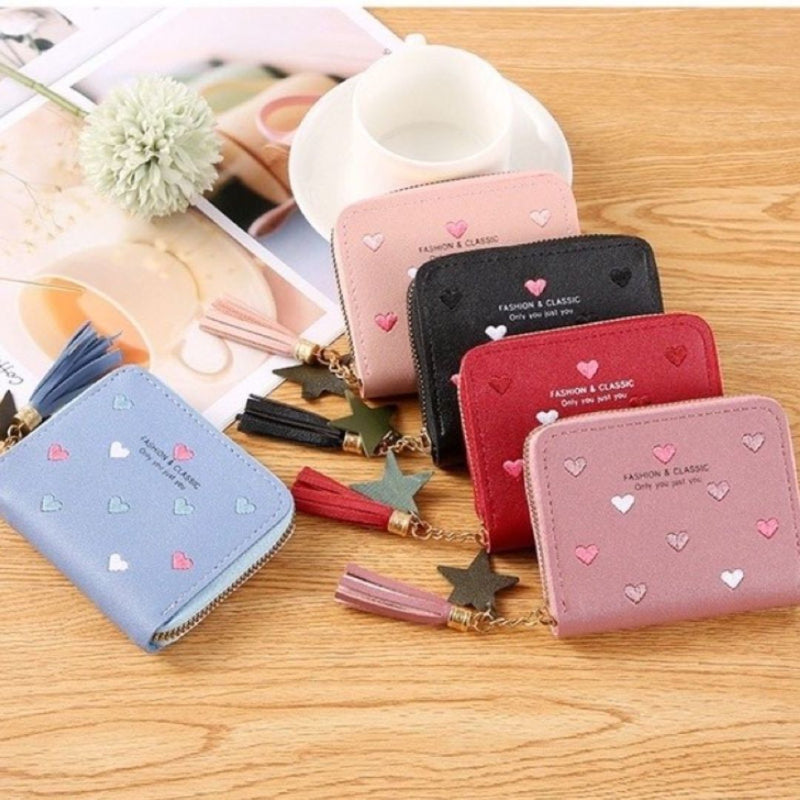 Carteira Love Charm – Estilo, Delicadeza e Praticidade em Cada Detalhe!