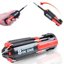 Chave de Fenda Phillips Compacta Multiuso 8 em 1 – A Ferramenta Que Cabe no Bolso e Resolve Tudo!