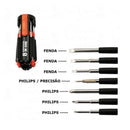 Chave de Fenda Phillips Compacta Multiuso 8 em 1 – A Ferramenta Que Cabe no Bolso e Resolve Tudo!