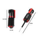 Chave de Fenda Phillips Compacta Multiuso 8 em 1 – A Ferramenta Que Cabe no Bolso e Resolve Tudo!