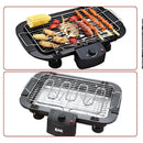 Churrasqueira Elétrica Portátil Grande – Seu Churrasco Sem Fumaça, Prático e Rápido!