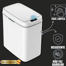 Lixeira Automática 15 Litros Com Sensor Abre E Fecha Sozinha