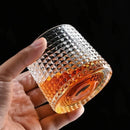 Copo Whisky E Drink De Vidro 360º Giratório 150ml Premium