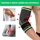 Cotoveleira de Compressão com Ajuste – Proteção, Estabilidade e Alívio Imediato!