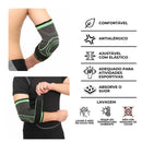 Cotoveleira de Compressão com Ajuste – Proteção, Estabilidade e Alívio Imediato!