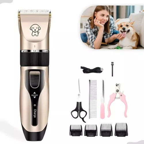 Kit Máquina de Tosa Pets Profissional