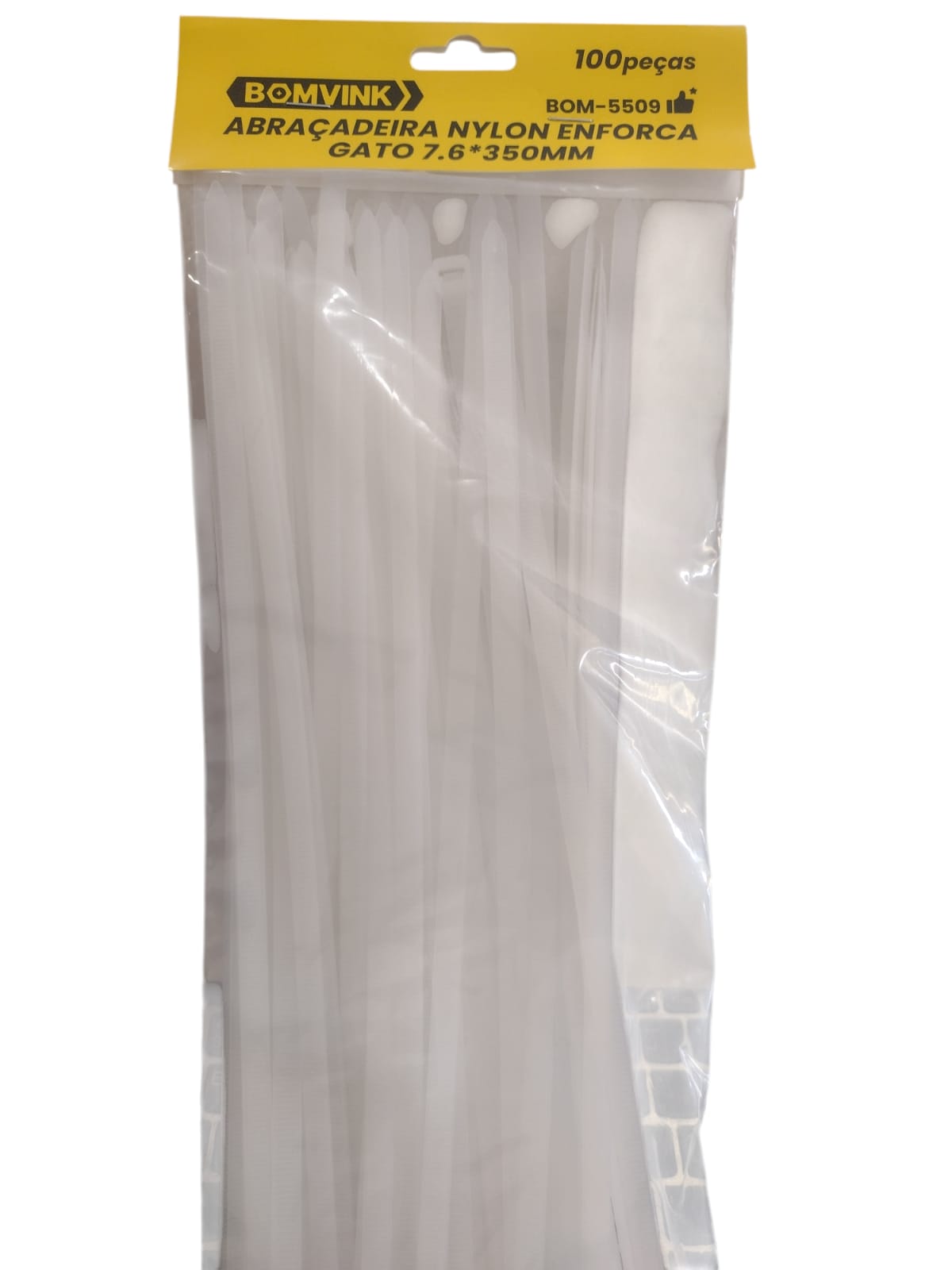 Abraçadeiras de Nylon Enforca Gato 7.6*350 mm BOMVINK
