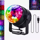 Mini Globo Laser Bola Maluca Jogo D Luz Rgb Super Iluminação