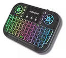 Mini Teclado Controle Sem Fio Bluetooth Iluminado