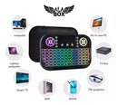 Mini Teclado Controle Sem Fio Bluetooth Iluminado