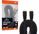 Cabo Hdmi Com 5metros 4k Ultra Hd Blindado 2.0 Ley10 Premium