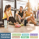 Caneca Garrafa Grande Inox Alça E Canudo Térmico 1200ml Premium