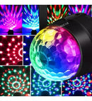 Mini Globo Laser Bola Maluca Jogo D Luz Rgb Super Iluminação