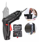 Kit Parafusadeira Elétrica Sem Fio 47 Chaves Fenda Philips Cor Preto 110V/220V Kit Parafusadeira Elétrica Sem Fio 47 Chaves Fenda Philips Cor Preto