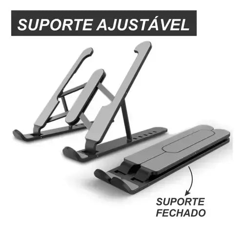 Suporte Aluminio De Notebook Dobrável
