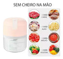 Mini Processador de Alimentos Moedor Elétrico Sem Fio 200ml Usb
