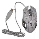 Mouse Gamer Rgb 6d 2400dpi Mox Mo-me210 Branco