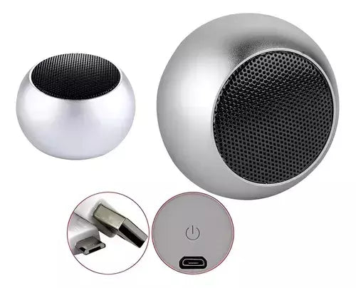 Caixinha Som 3w Amplificada Bluetooth Tws Metal Mini Speaker
