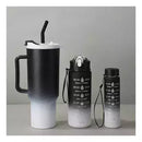 Kit Garrafa Água Galão Squeeze Adesivo 1l 2l Academia