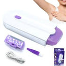 Depilador Recarregável com Luz Ativa e Tecnologia Indolor