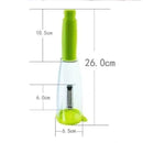 Descascador Prático com Reservatório – Limpeza Rápida e Sem Bagunça!