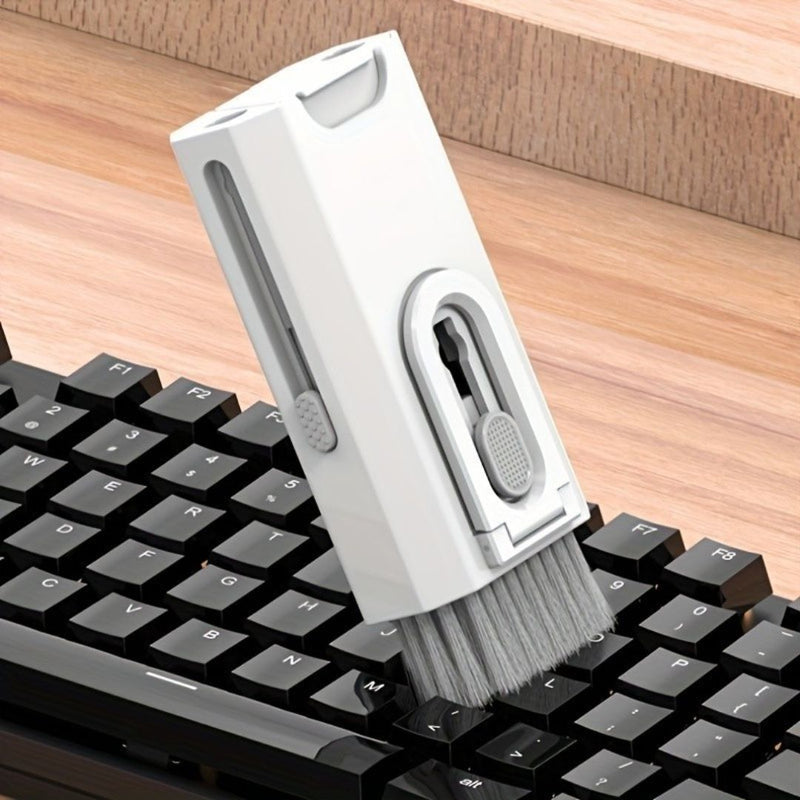 Escova de Limpeza Kit Multifuncional 8 em 1 – Tecnologia Limpa, Produtividade em Alta!