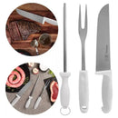 Kit Churrasco Premium Roma – 3 Peças de Qualidade para Verdadeiros Churrasqueiros!