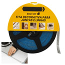 Fita Adesiva Decorativa Para Juntas e Linhas Fácil de Aplicar