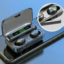 Fone de Ouvido F9-5 TWS Bluetooth 5.0 Display LCD Sem Fio Premium