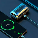 Fone de Ouvido F9-5 TWS Bluetooth 5.0 Display LCD Sem Fio Premium