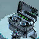 Fone de Ouvido F9-5 TWS Bluetooth 5.0 Display LCD Sem Fio Premium