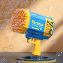 Bazooka Bubble Gun©️ | Ultra Metralhadora de Bolhas de Sabão 69 Furos - Cores Sortidas