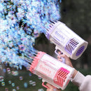Bazooka Bubble Gun©️ | Ultra Metralhadora de Bolhas de Sabão 69 Furos - Cores Sortidas